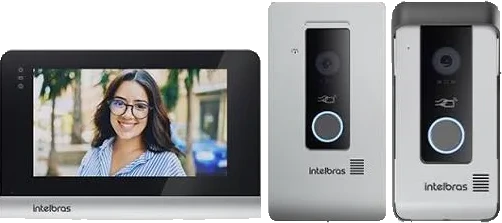 Vídeo porteiro Intelbras com tela colorida